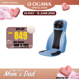 [Apply Code: 5EP60] OGAWA Estilo Prime Plus Mobile Seat (BLUE)